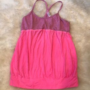 OMGIRL yoga top with built in bra